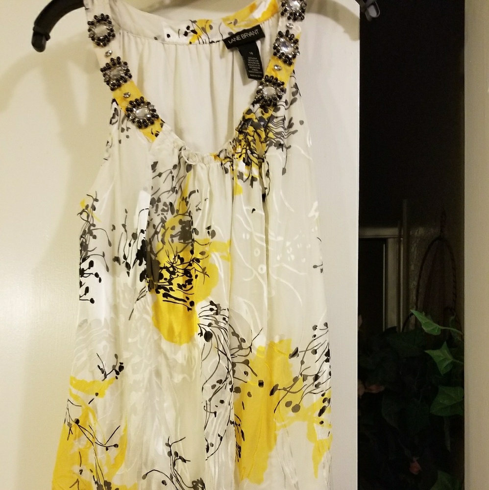 DARLING Bejeweled Swing Blouse